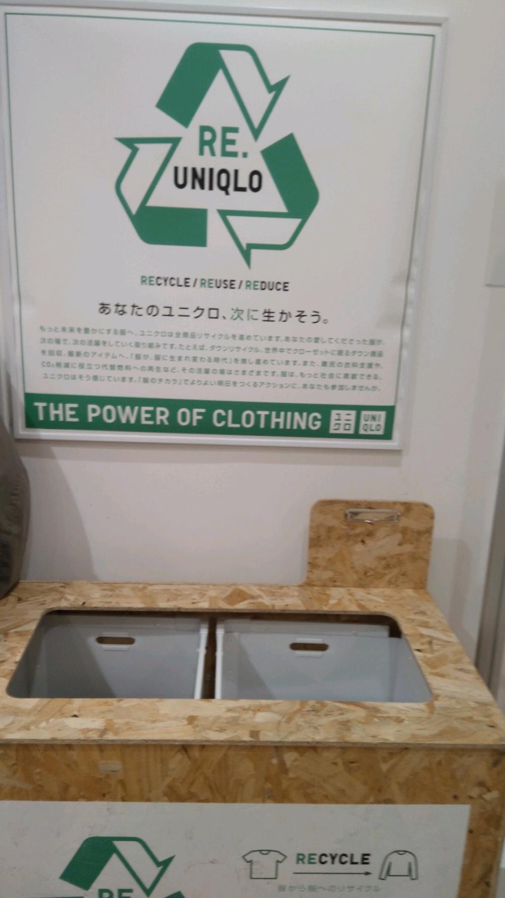 服のリサイクル